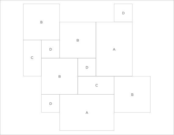 Natural Stone Flooring Tiling Layout - Nicole